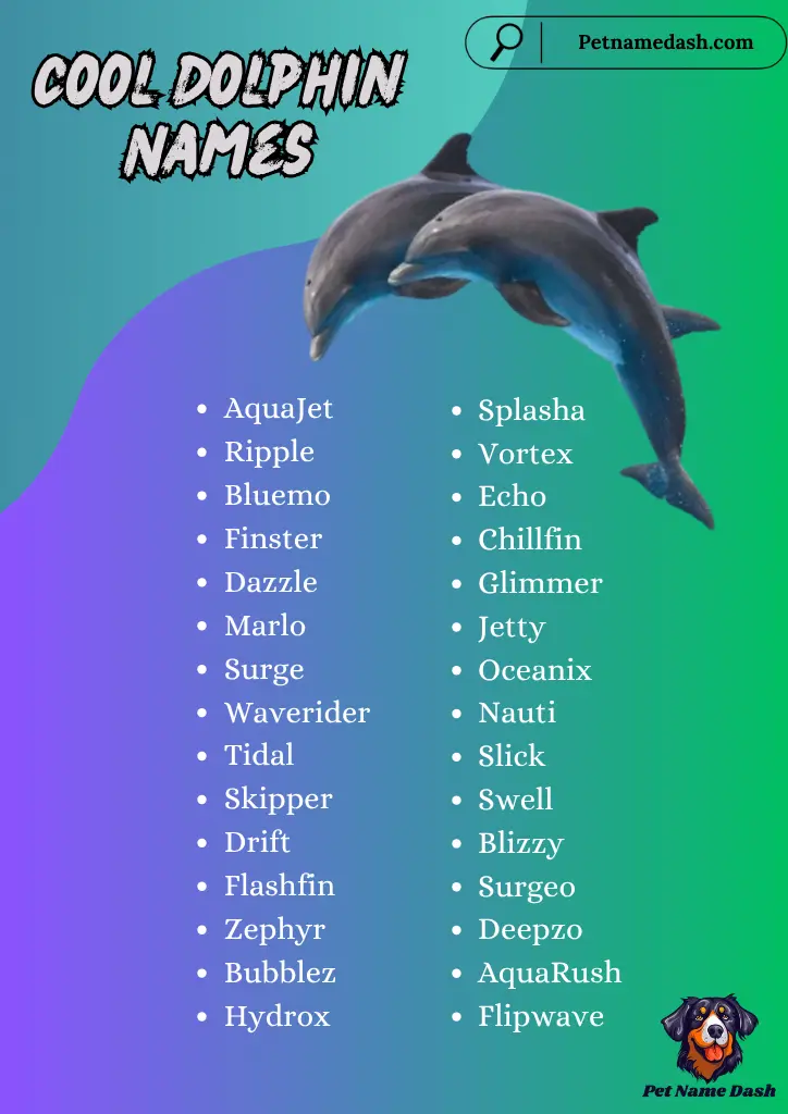 Cool Dolphin Names