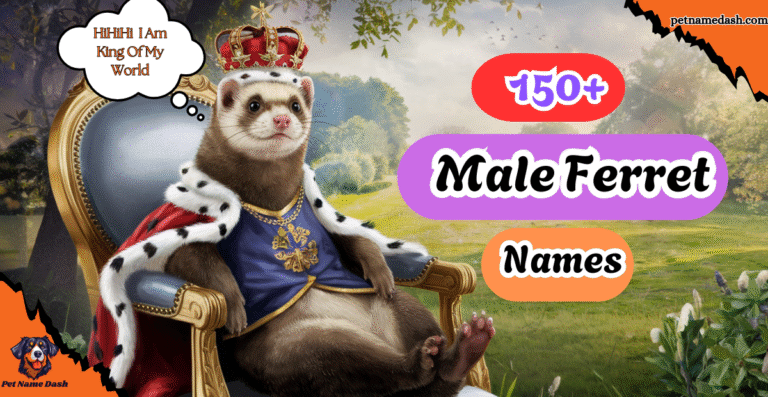 150+ Strong & Unique Male Ferret Names for Your Furry King