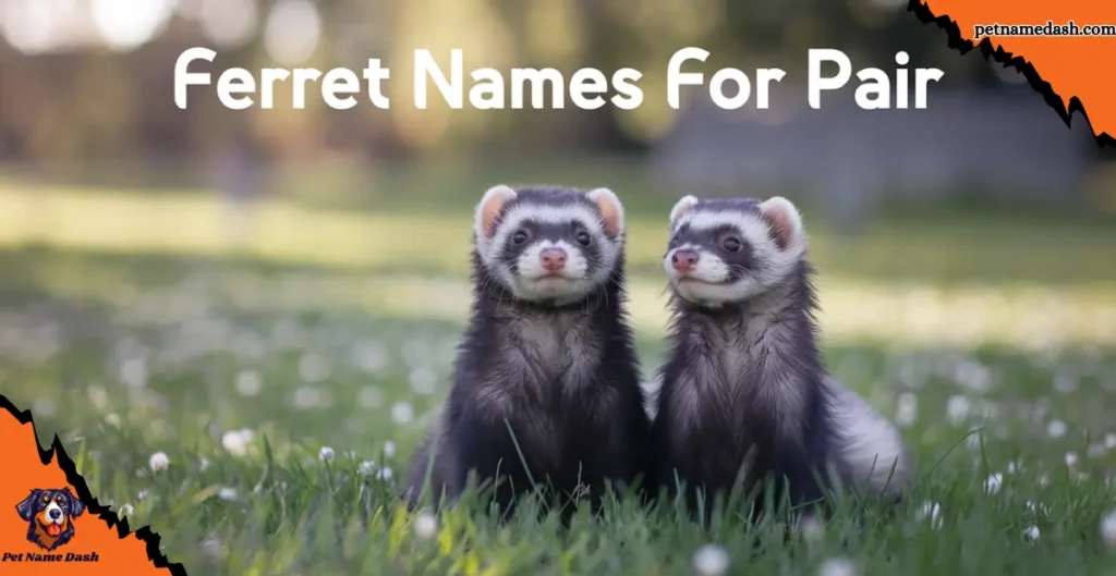 Cute Ferret Names For Pair